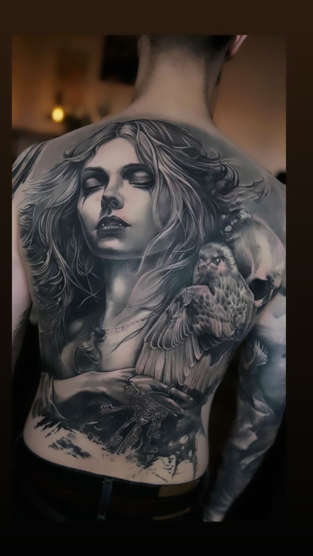 Tatouage sélectionné Black Hills — projet 8